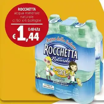 Deco Supermercati Rocchetta Rocchetta - Acqua della Salute Naturale 500 g(ml) offerta
