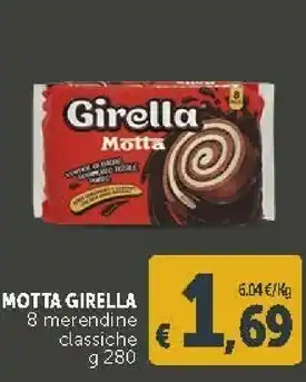 Deco Supermercati Motta Merendine offerta