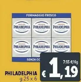Deco Supermercati Philadelphia Formaggio Fresco offerta