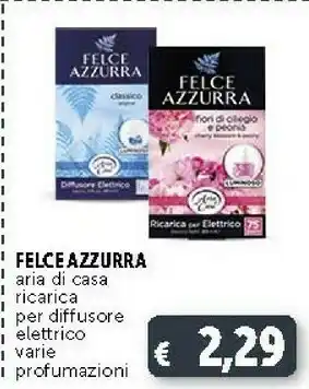Deco Supermercati Felce Azzurra Aria Di Casa Ricarica Per Diffusore Elettrico offerta