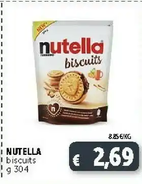 Deco Supermercati Ferrero Nutella Biscuits 304 G(ml) offerta