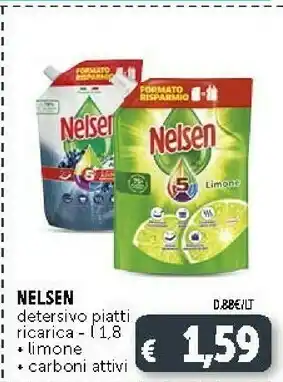 Deco Supermercati Nelsen Detersivo Piatti Ricarica offerta