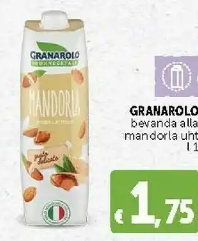Deco Supermercati Granarolo Bevanda Alla Mandorla Uht offerta