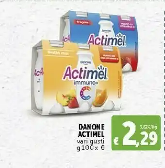 Deco Supermercati Danone Actimel Vaniglia 600 G(ml) offerta