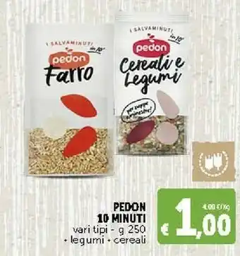 Deco Supermercati Pedon 10 Minuti Legumi offerta