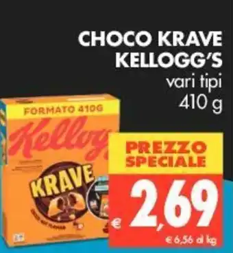 Tigros Kellogg's Choco Krave 410g offerta