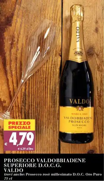 Tigros Valdo Prosecco Valdobbiadene Superiore D.O.C.G. 75cl offerta