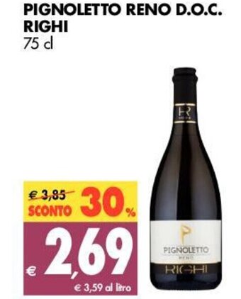 Righi Pignoletto Reno D.O.C. 75cl