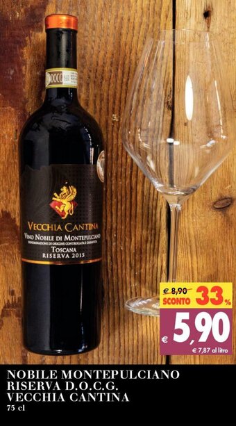 Vecchia Cantina Nobile Montepulciano Riserva D.O.C.G. 75cl