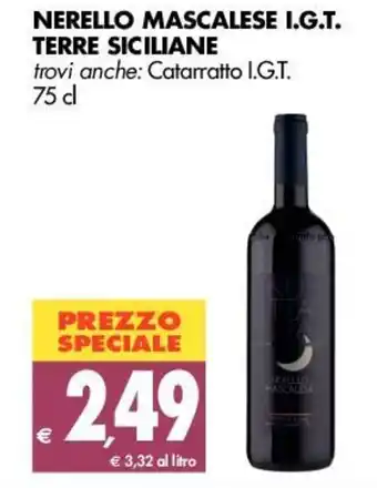 Terre Siciliane Nerello Mascalese I.G.T. 75cl