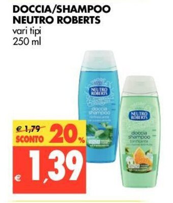Tigros Neutro Roberts Doccia/Shampoo 250ml offerta