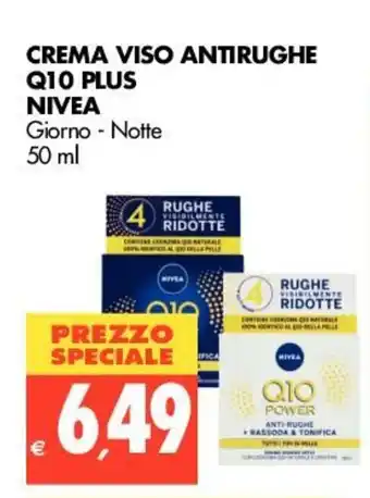 Tigros Nivea Q10 Plus Crema Viso Antirughe 50ml offerta