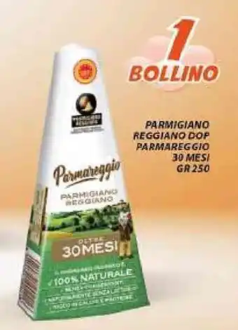 Vivo Supermercati Parmareggio Parmigiano Reggiano Dop 30 mesi 250gr offerta