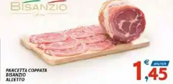Vivo Supermercati Bisanzio Pancetta Coppata All'etto offerta