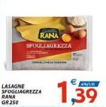 Vivo Supermercati Rana Lasagne Sfogliagrezza 250gr offerta