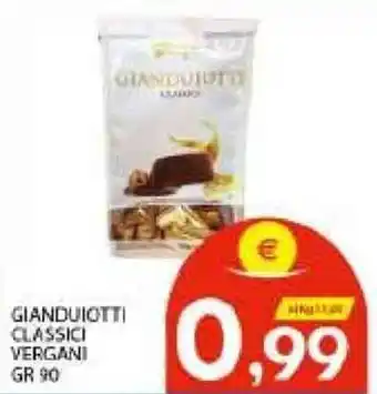 Vivo Supermercati Gianduiotti Classici Vergani 90gr offerta