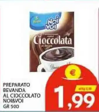 Vivo Supermercati Noi & Voi Preparato Bevanda Al Cioccolato 500gr offerta