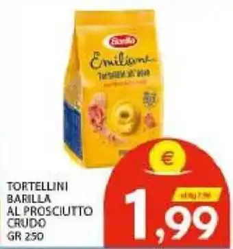Vivo Supermercati Barilla Tortellini Al Prosciutto crudo 250gr offerta
