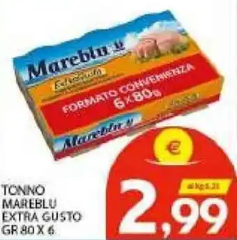 Mareblu Extra Gusto Tonno 80gr x 6