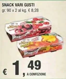 Crai Snack Vari Gusti offerta
