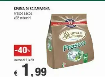 Crai Spuma di Sciampagna Fresco Sacco offerta