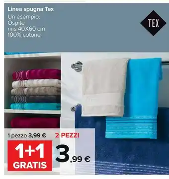 Carrefour Market Tex Linea Spugna offerta