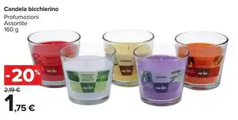 Carrefour Carrefour Candela Bicchierino offerta