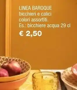 Iper La Grande Linea Baroque Bicchieri E Calici offerta
