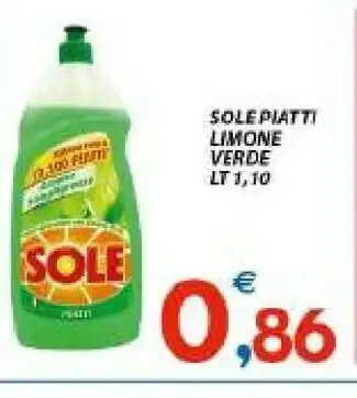 Vivo Supermercati Sole Piatti Limone Verde offerta