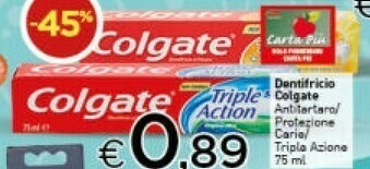 Crai Colgate Dentifricio offerta