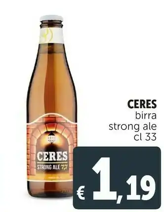 Deco Supermercati Ceres Strong Ale 330 g(ml) offerta