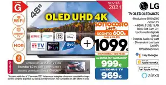 Expert LG TV OLED OLED48C15 offerta
