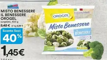 Coop Orogel Misto Benessere Il Benessere offerta