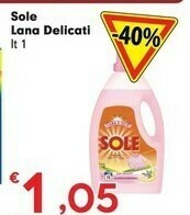 Despar Sole Detersivo lavatrice offerta