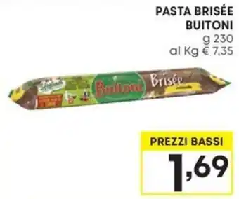 Pam PASTA BRISÉE BUITONI g 230 offerta
