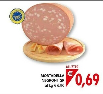 Mercatò Negroni Mortadella Igp offerta