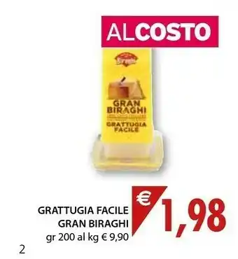 Mercatò Biraghi Gran Grattugia Facile 200 G(ml) offerta