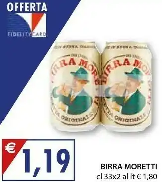 Mercatò Moretti Birra - Birra 660 G(ml) offerta