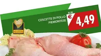 Mercatò Coscette Di Pollo E Piemontese offerta