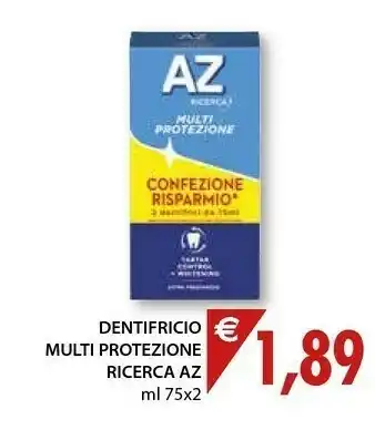 Mercatò Az Dentifricio Multi Protezione Ricerca offerta
