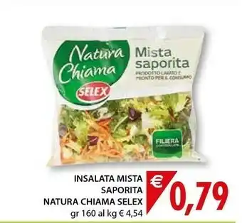 Mercatò Selex Insalata Mista Natura Chiama offerta