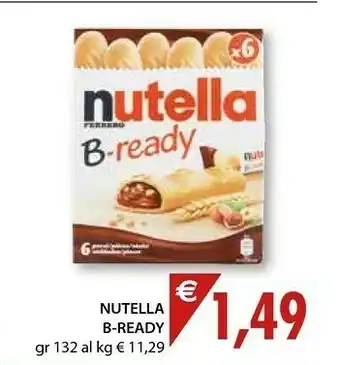 Mercatò Ferrero Nutella B-ready New + Nutella 132 G(ml) offerta