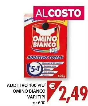 Omino Bianco Additivo 100 Piu'