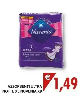 Mercatò Nuvenia Assorbenti Ultra Notte XL offerta