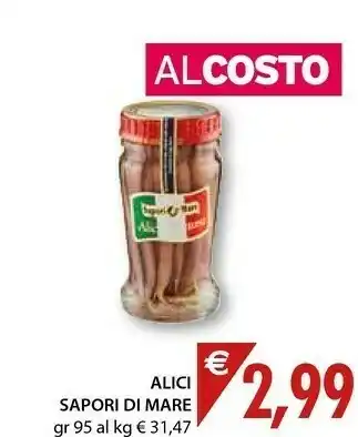 Mercatò Sapori di mare Alici offerta