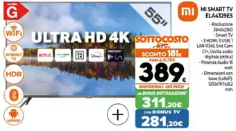 Expert Mi Smart TV ELA4329ES offerta