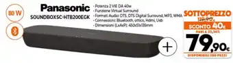 Expert Panasonic Soundbox SC-HTB200EGK offerta