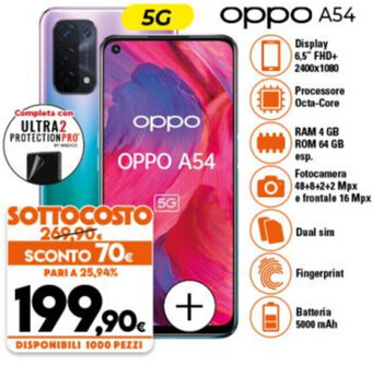 Expert Oppo A54 5G offerta