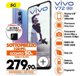 Expert Vivo Y72 5G offerta