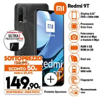 Expert Mi Redmi 9T offerta